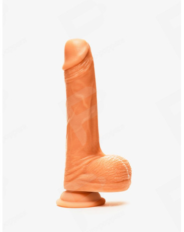 Real Fantasy - Consolador Mason Push-up, con calefacción, vibrador 21,5 cm