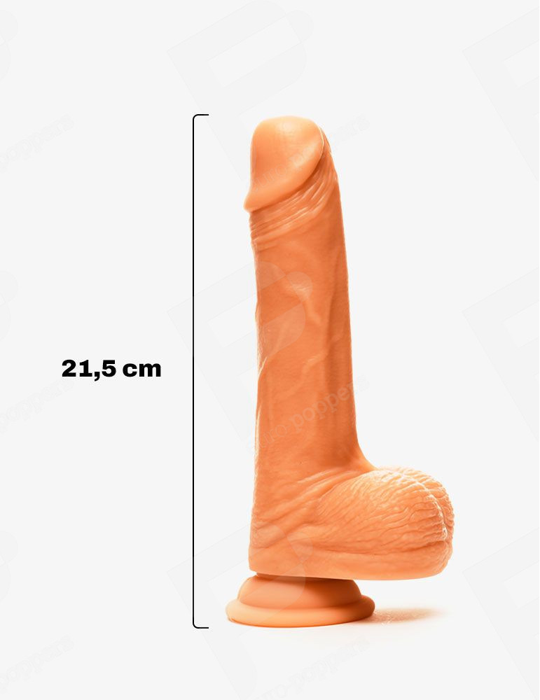 Real Fantasy - Consolador Mason Push-up, con calefacción, vibrador 21,5 cm 1