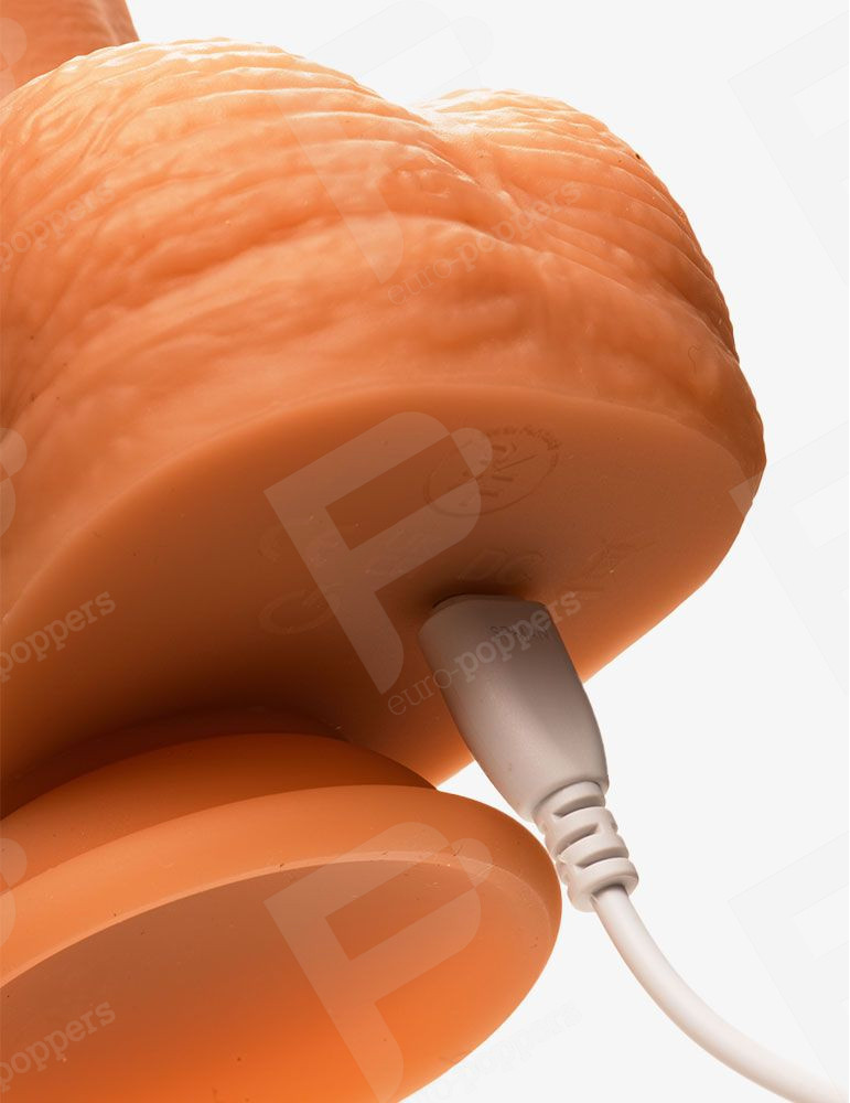 Real Fantasy - Consolador Mason Push-up, con calefacción, vibrador 21,5 cm 5