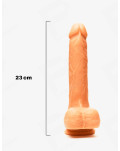 Real Fantasy - Bryce Consolador Push-up, caliente, vibrador 23 cm 1