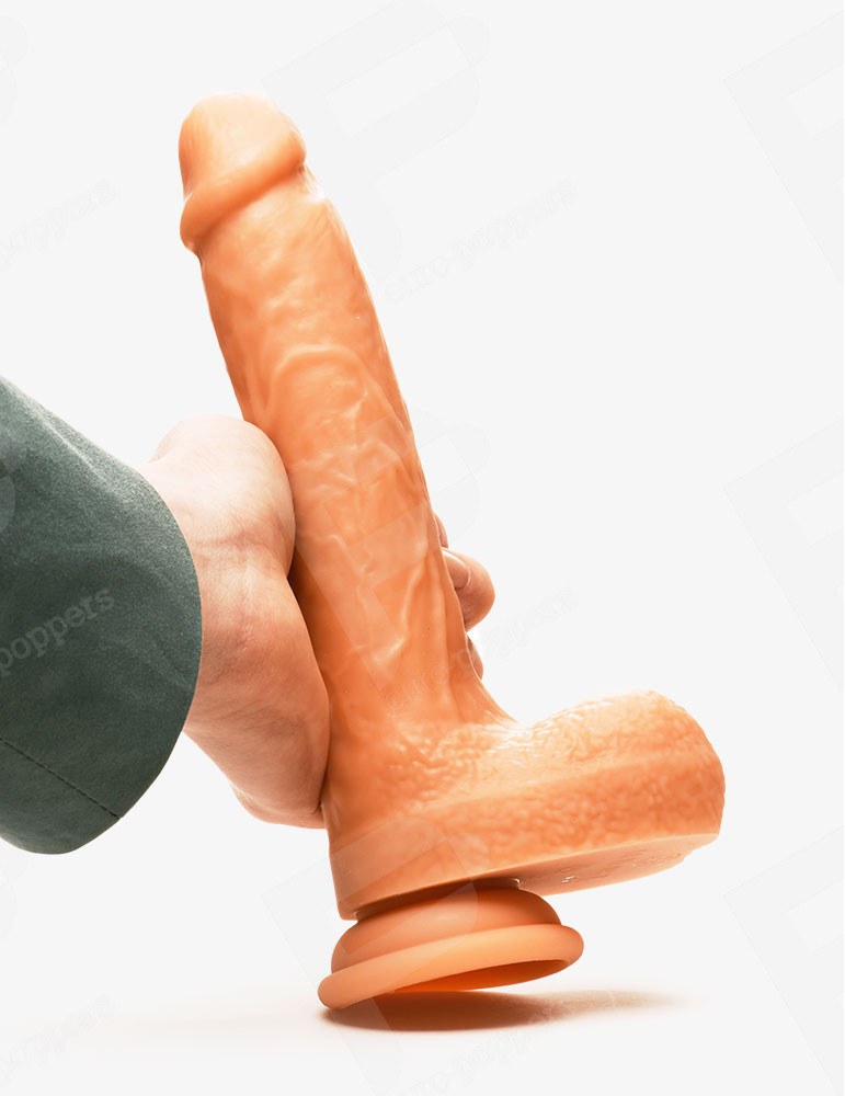 Real Fantasy - Bryce Consolador Push-up, caliente, vibrador 23 cm 4