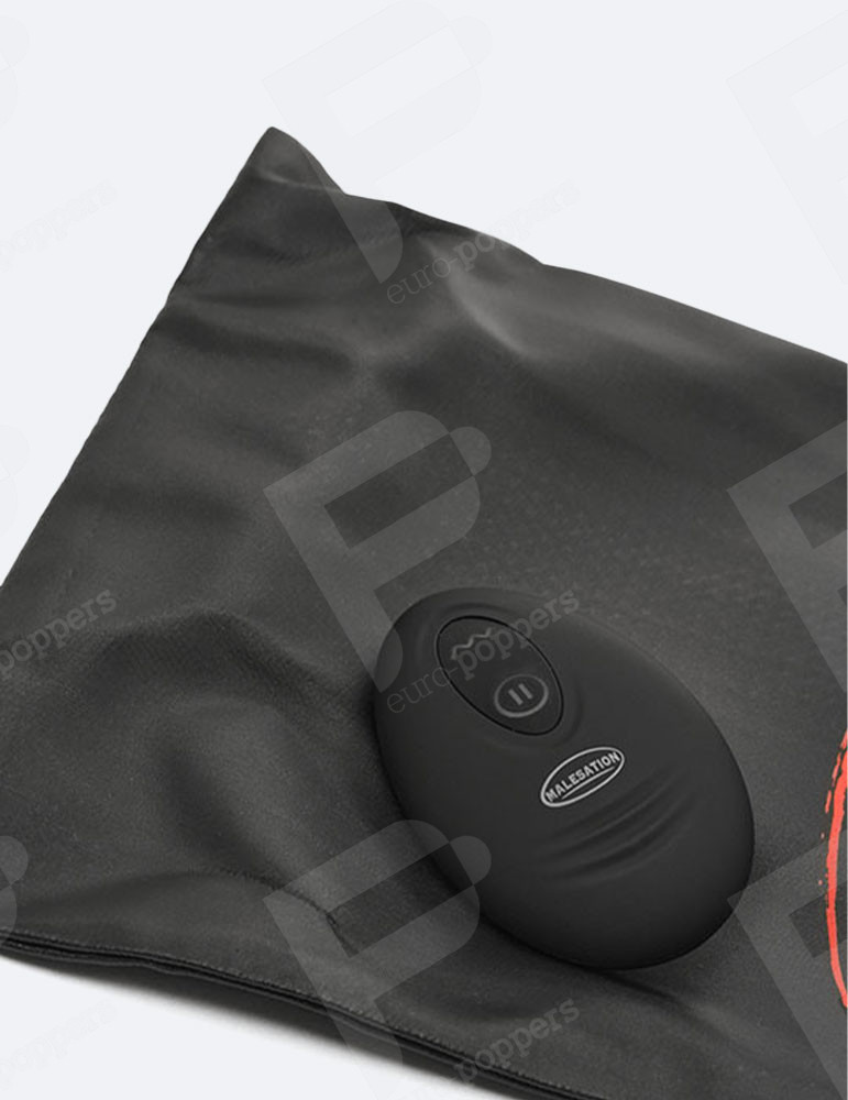 Plug Anal Vibrador Masculino 19,6 cm - MALESATION 3