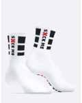 Calcetines blancos Suck Me SneakXX