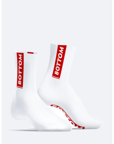 Calcetines blancos Stripe Bottom SneakXX