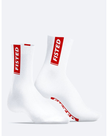 Calcetines blancos Stripe Fisted SneakXX