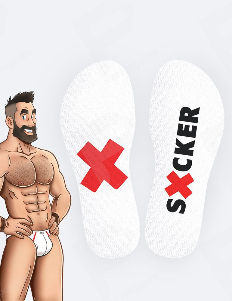 Calcetines blancos Sucker SneakXX 3