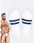 Calcetines blancos Fuck University SneakXX 3