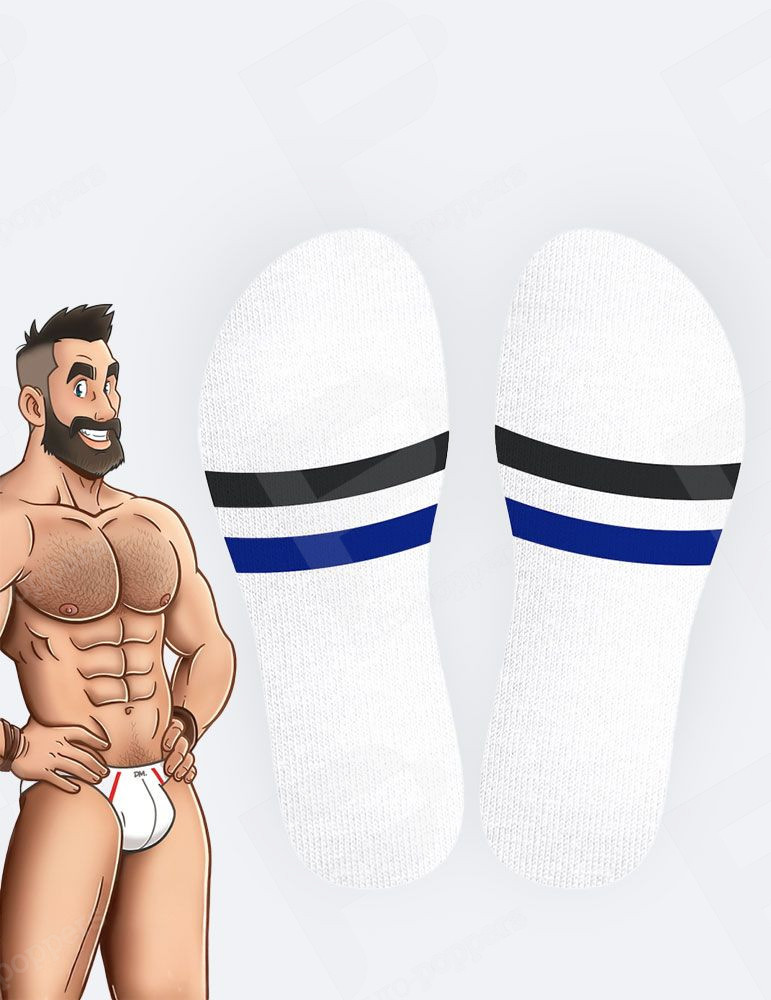 Calcetines blancos Fuck University SneakXX 3