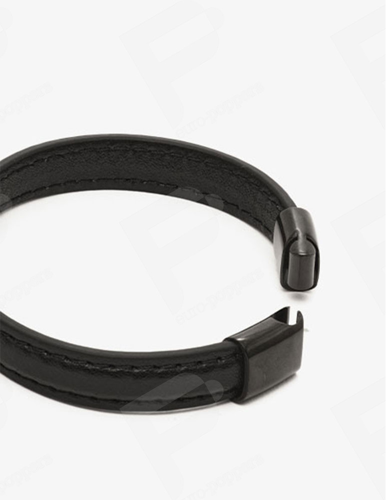 Anillo de Cuero para Pene All Black - 665 3