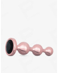 Rosy Gold – Juego de 3 Plugs Anales Metálicos – Acabado Oro Rosa 3