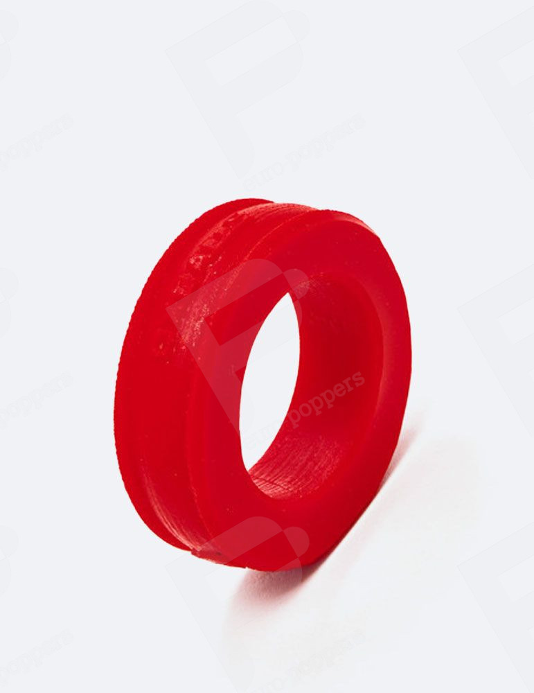 Anillo peneano Oxballs Rojo 6,4 cm 2 Anillo peneano Oxballs Rojo 6,4 cm 2