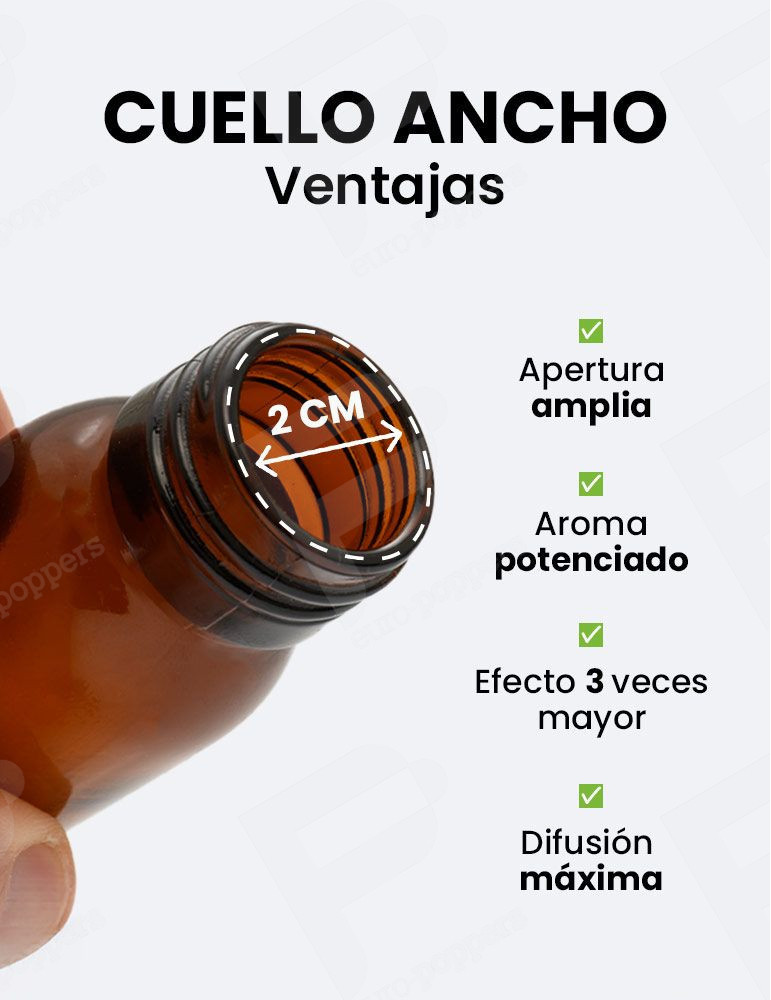 cuello ancho, ventajas
