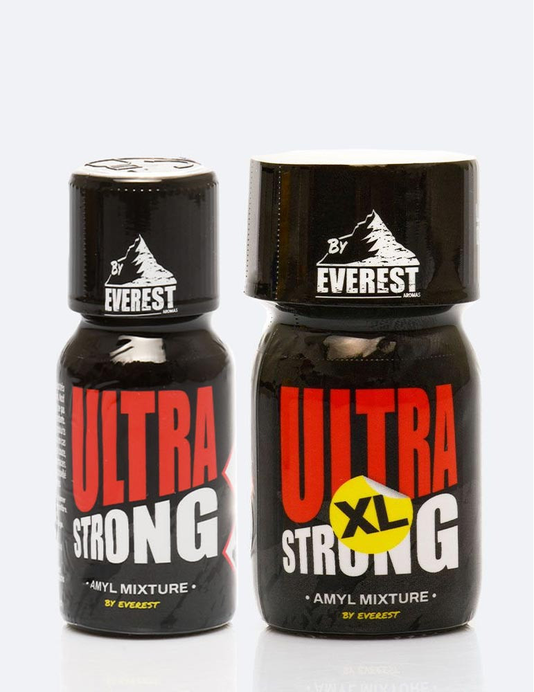 Pack Duo Ultra Strong 15 ml + 30 ml cuello ancho