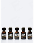 Pack de poppers Amyl Double Black 24 ml