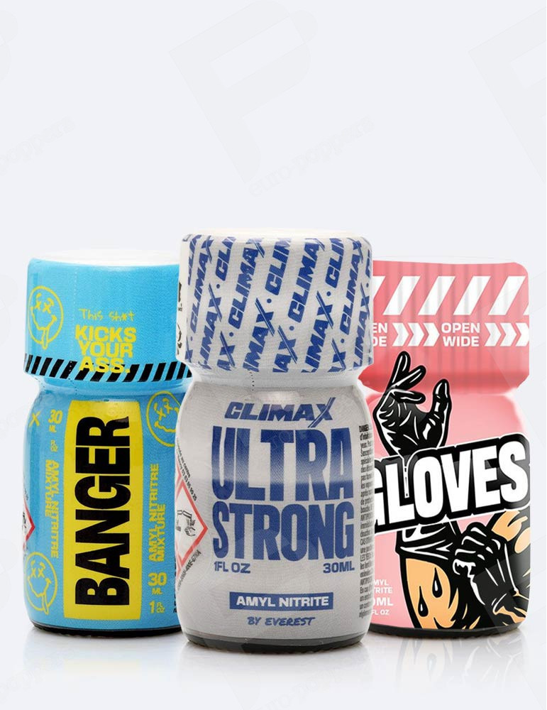 Pack Poppers Trío Explosivo 30 ml