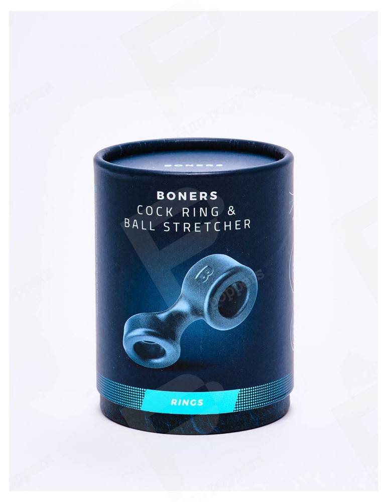 Separador de testículos Boners Silicona Gris Dúo