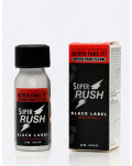 Poppers Super Rush Black Label - NEVER FAKE IT 24 ml