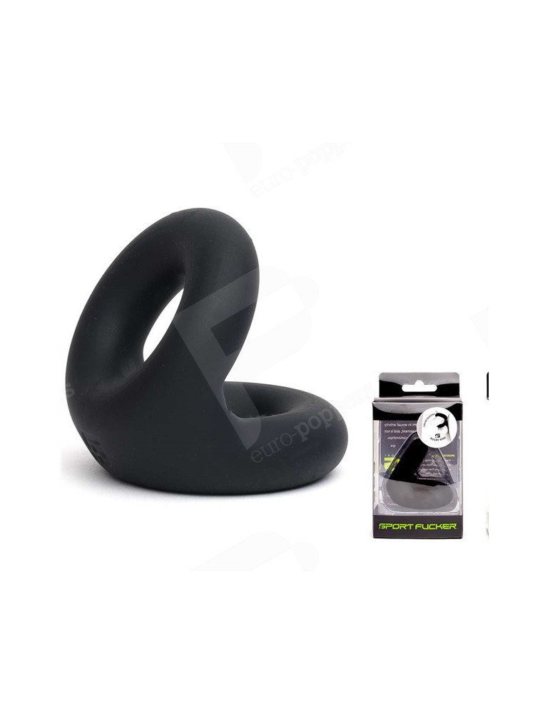 Anillos Para Pene Anillo peneano de Silicona – Sport Fucker– Negro