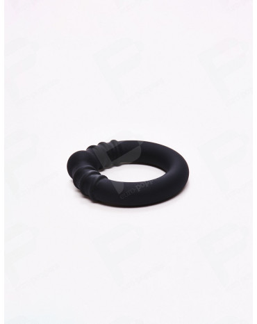 Anillo Pene Silicona Steel Fusion Holeshot Talla M Negro