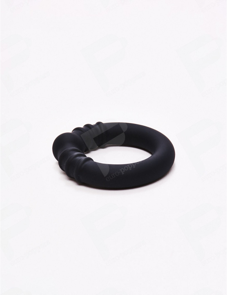  Anillo Para Pene En Silicona – Steel Fusion Ring Holeshot – Talla XL – Negro