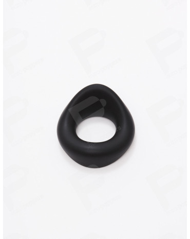 Anillo Para Pene En Silicona – The Wedge – Negro