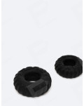 2 Anillos Pene Truckt Night Negro - Oxballs