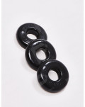 3 Anillos para Pene Negro Night Edition - Oxballs