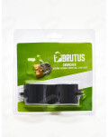 Juguetes Eróticos Brutus Ballstretcher de Silicona – Negro