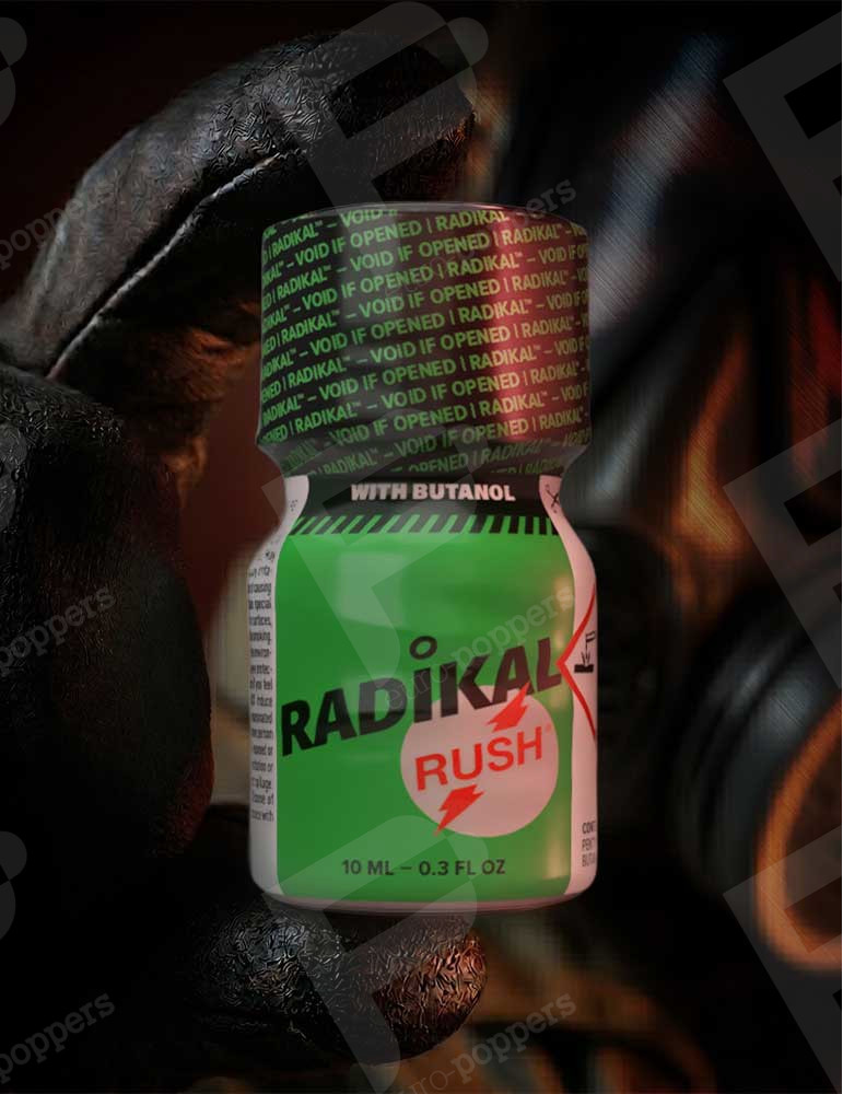 Pequeños poppers Radikal Rush Butanol 10ml