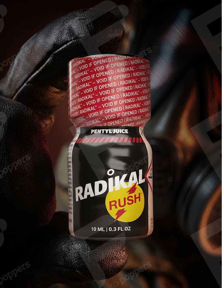 Pequeños poppers Radikal Rush Pentyl Juice - 10ml