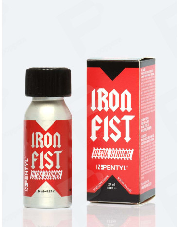 Pack de 3 poppers Iron Fist Ultra Strong 24 ml