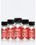 Pack de 5 poppers Iron Fist Ultra Strong 24 ml