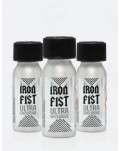 Pack poppers Iron Fist Ultra Exclusive 24 ml x 3