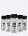 Pack de 5 poppers amyle Iron Fist Ultra Exclusive 24 ml