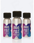 Pack de 3 poppers super amyle Iron Fist Starlight 24 ml