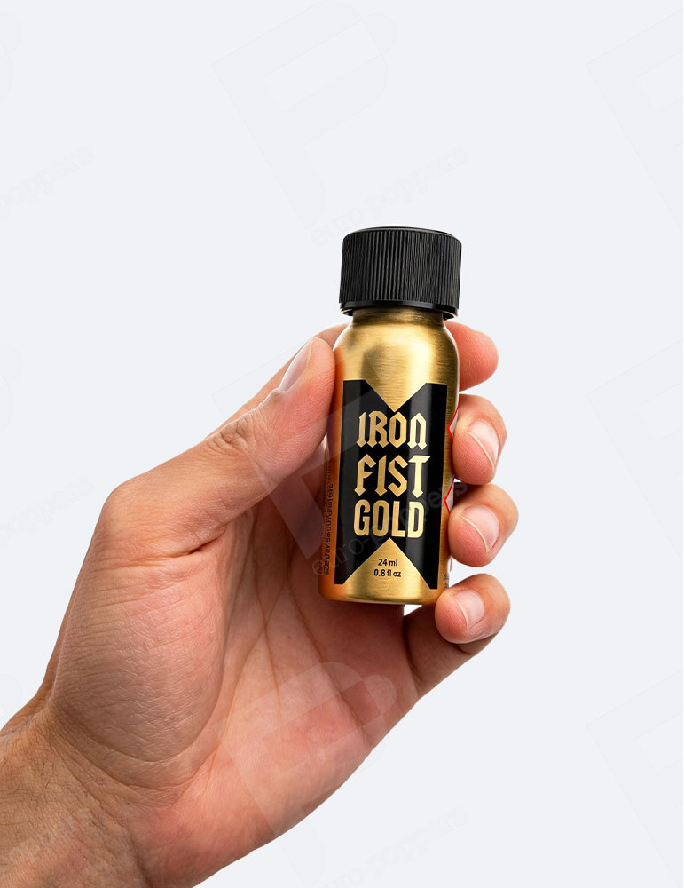 Grandes poppers (XL) Poppers Iron Fist Gold - 24 ml