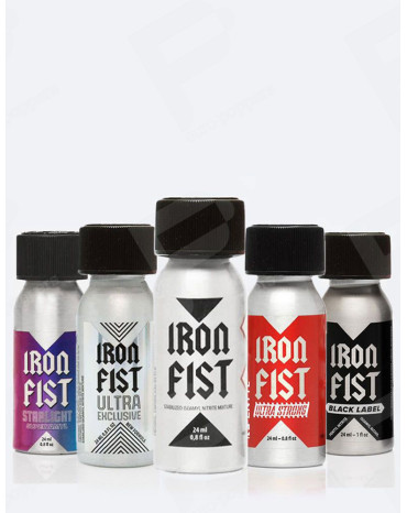 Pack 5 Mix Iron Fist 24 ml