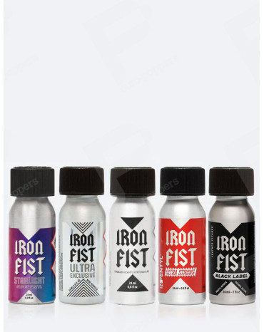 Pack 5 Mix Iron Fist 24 ml