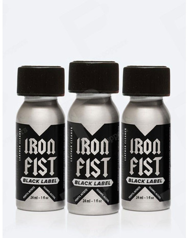Pack de 3 poppers Iron Fist...