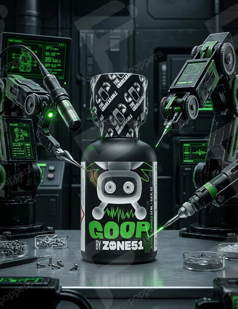 Grandes poppers (XL) Poppers Goop Pentyl - Zone 51 - 24 ml