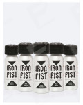Pack de 5 poppers Iron Fist Amyl 24 ml
