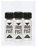 Pack de 3 poppers Iron Fist Amyl 24 ml