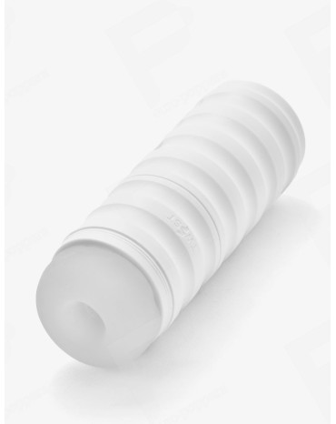 Masturbador Zolo Twist Cobra Blanco - Zolo