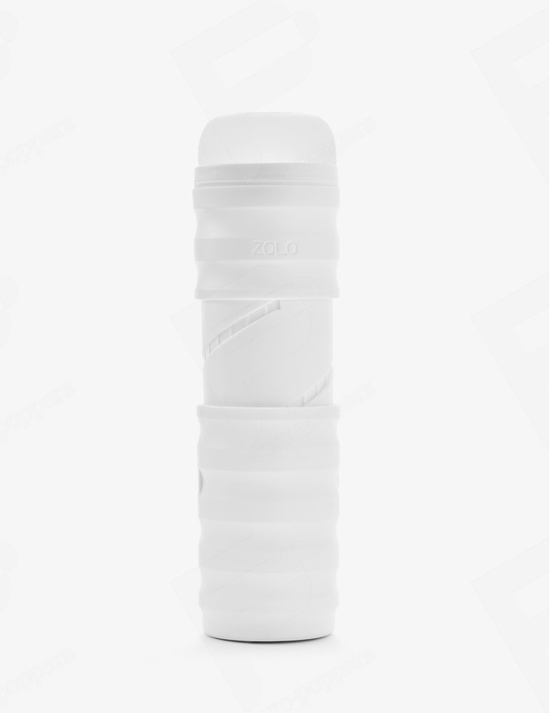 Masturbador Zolo Twist Cobra Blanco - Zolo-5