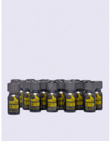 Poppers Everest Titanium 15 ml | 20 botes