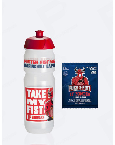 Lubricante en Polvo + Botella Fuck & Fist