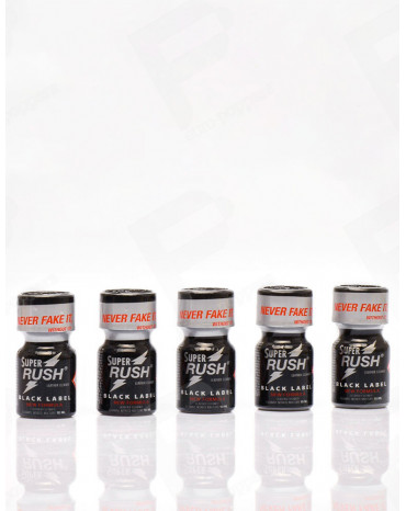 Super Rush Black Label 10 ml x 5
