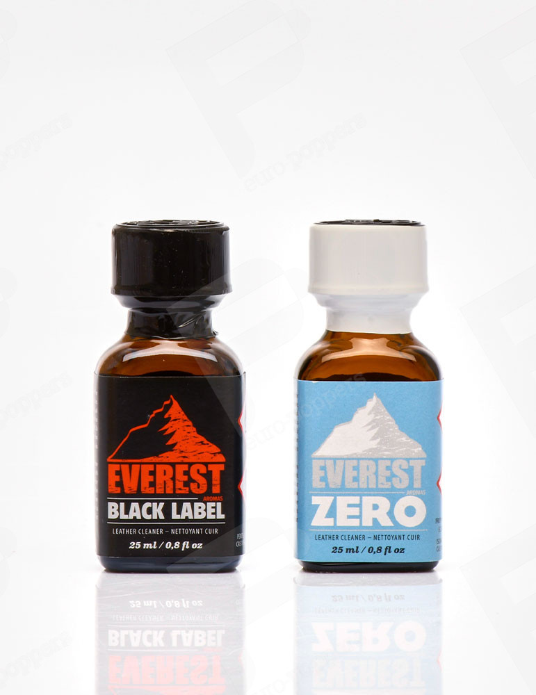 Pack poppers: Everest Black Label y Everest Zero