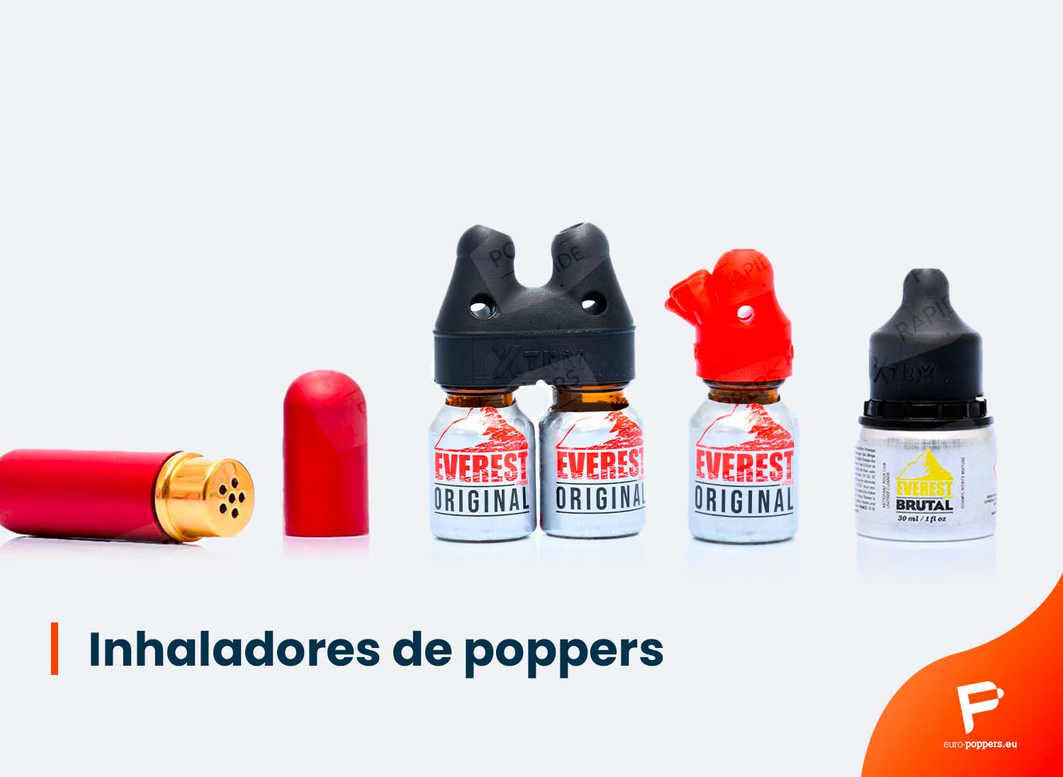 diferentes inhaladores de poppers