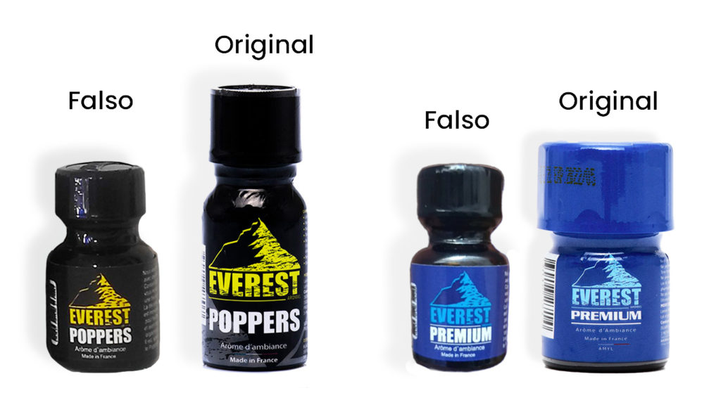 poppers falsos - Everest aromas